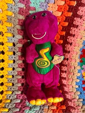 Barney Plush Purple Dinosaur Toy